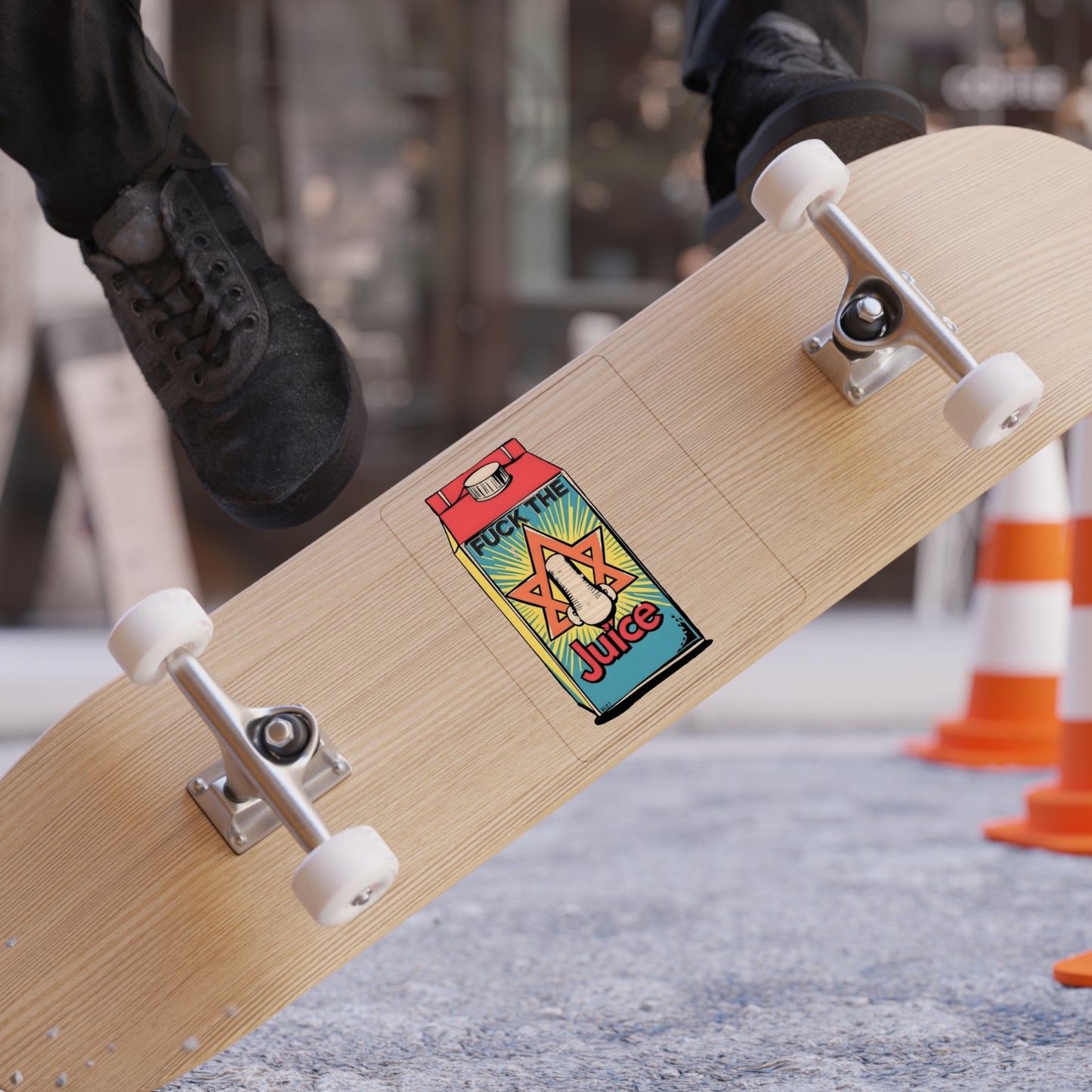 Fuck the juice-Die-Cut Outdoor Stickers