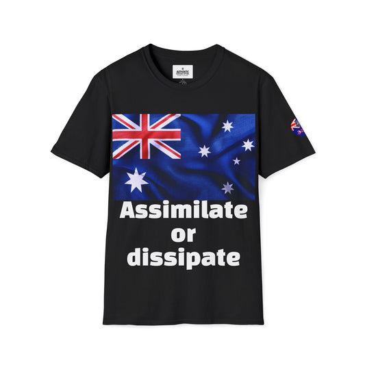 Australia Flag Unisex Softstyle T-Shirt | Comfortable Casual Tee, Perfect Gift for Australia Day, Travel, Summer Wear, Team Spirit