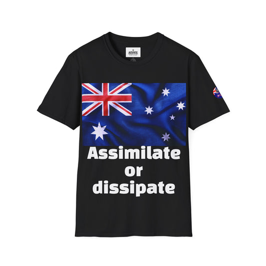 Copy of Australia Flag Unisex Softstyle T-Shirt | Comfortable Casual Tee, Perfect Gift for Australia Day, Travel, Summer Wear, Team Spirit
