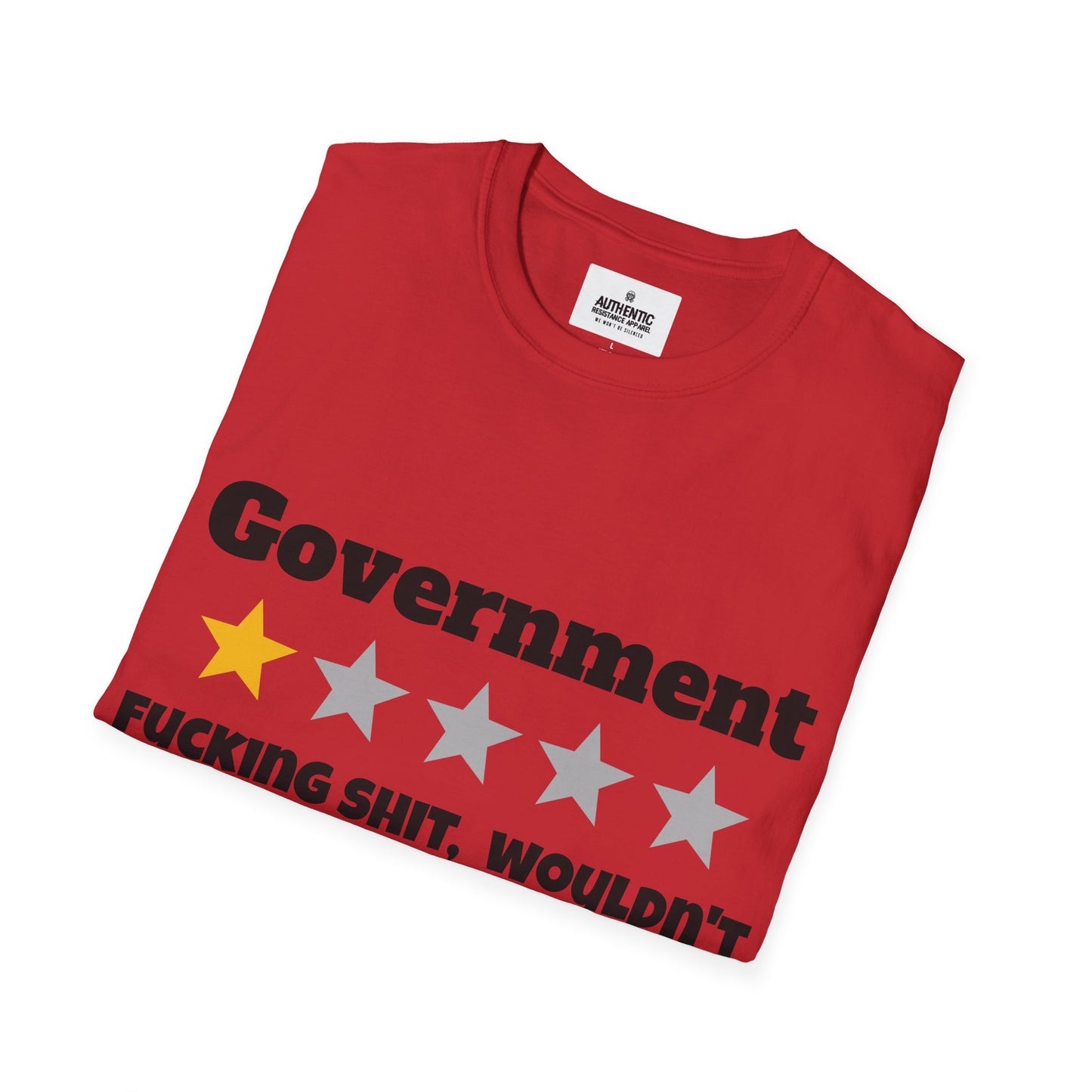Government 1 Star Review Unisex T-Shirt light wright