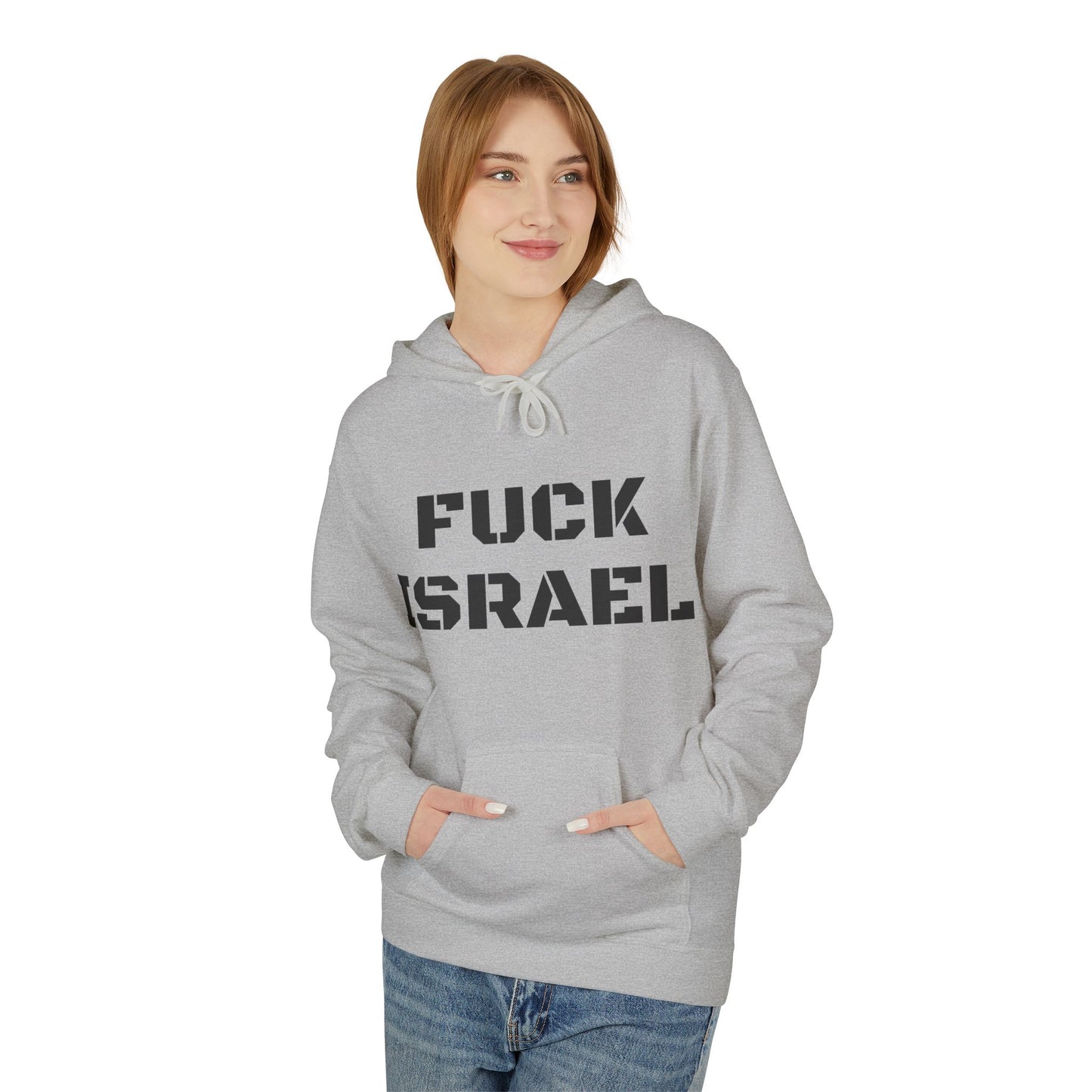 Fleece Hoodie - 'Fuck israel' Mid Weight Jumper