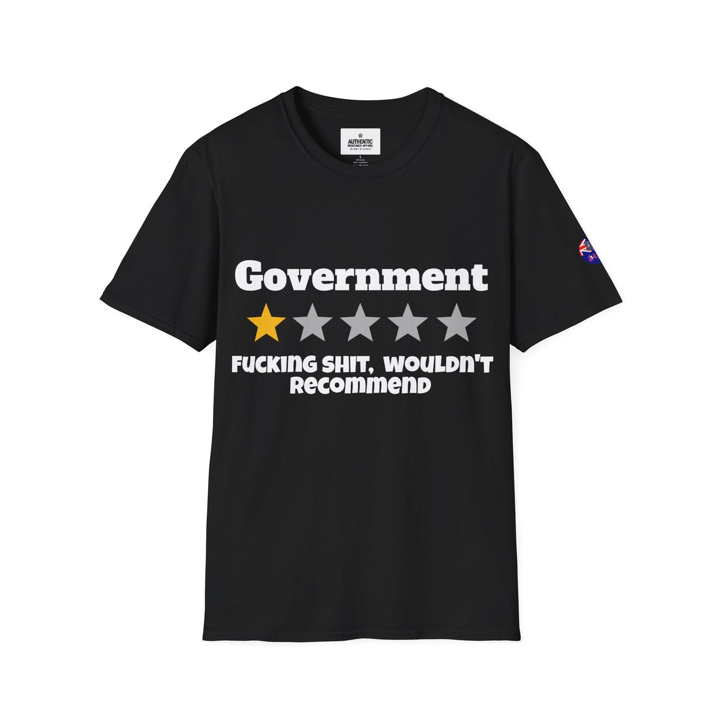 Government 1 Star Review Unisex T-Shirt light wright