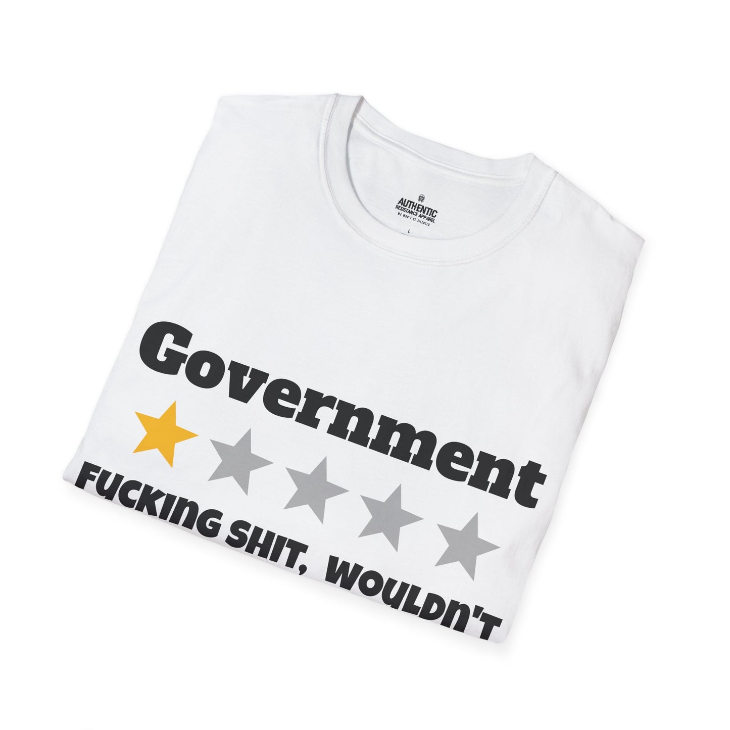Government 1 Star Review Unisex T-Shirt light wright