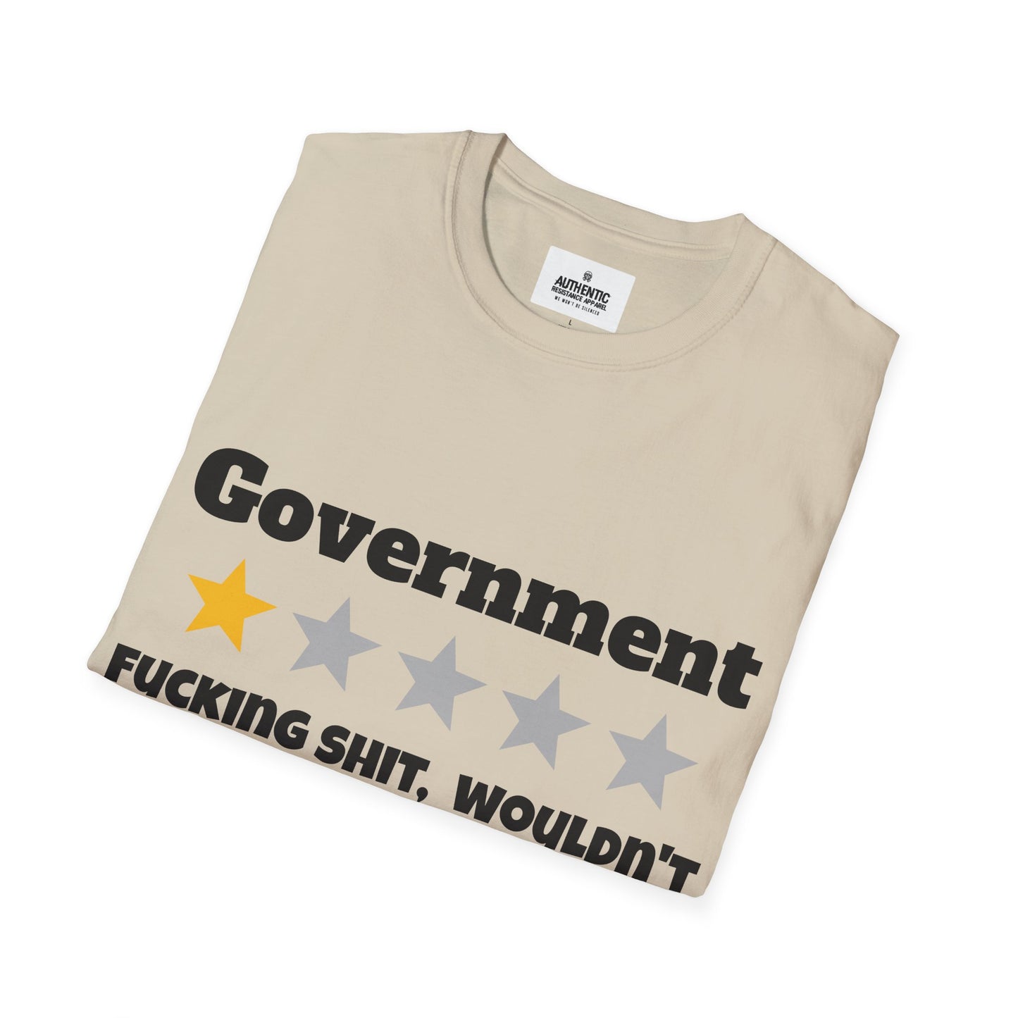 Government 1 Star Review Unisex T-Shirt light wright