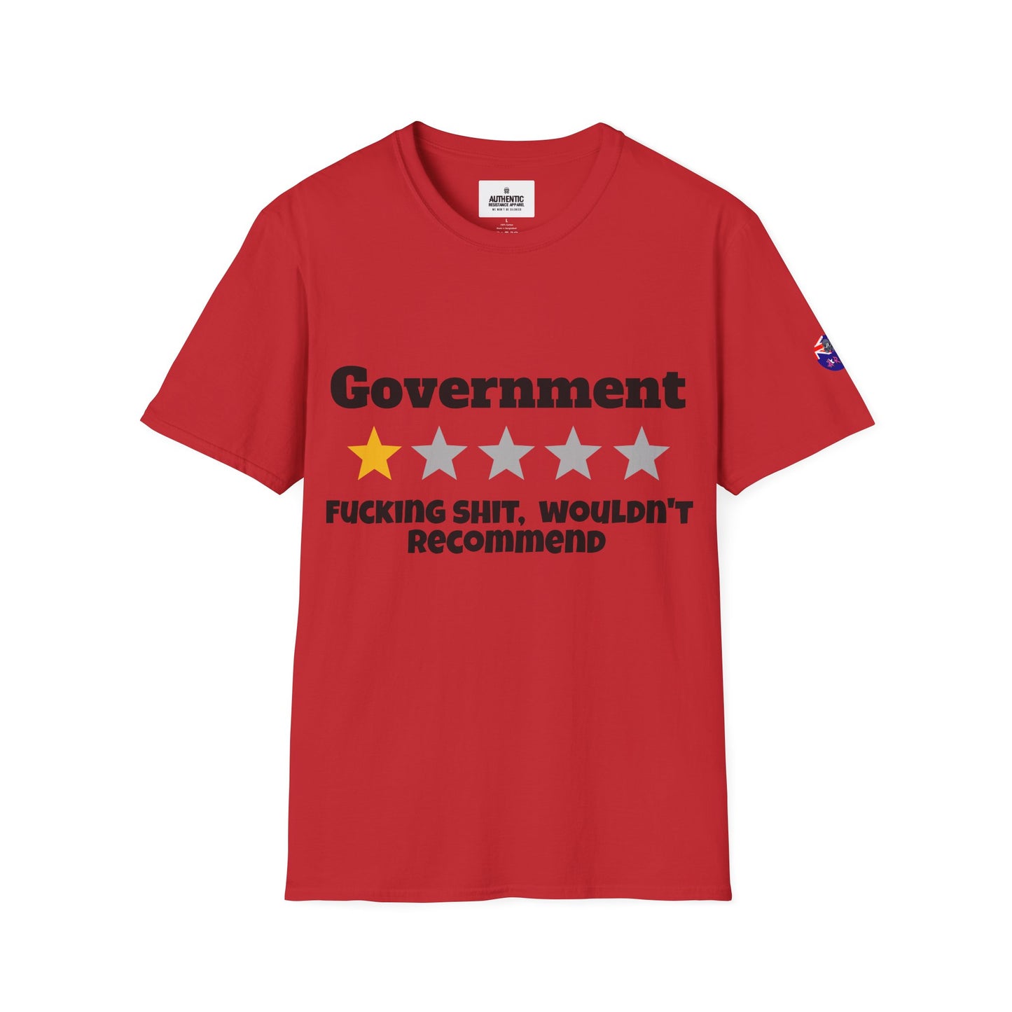 Government 1 Star Review Unisex T-Shirt light wright