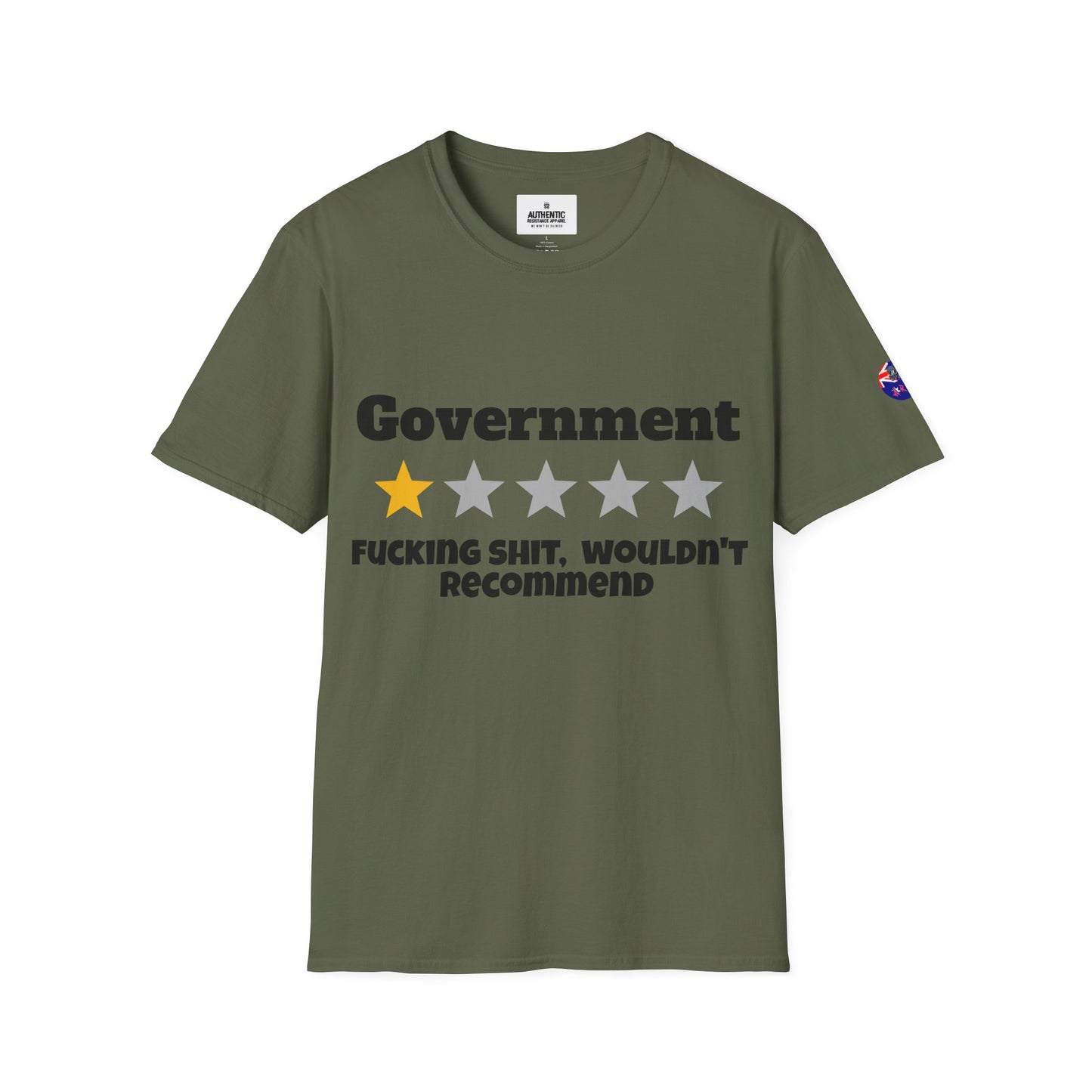 Government 1 Star Review Unisex T-Shirt light wright